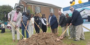 Estill breaks ground on first-ever police station