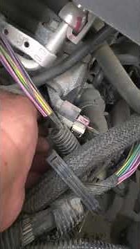 2011 Chevy Malibu negative battery cable replacement.