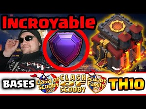 TOP 10 DES MEILLEURES BASES HDV 10😉TOP BASES GDC, Ligue, Rush ou farm👍👍👍 | 𝐂𝐥𝐚𝐬𝐡 𝐨𝐟 𝐂𝐥𝐚𝐧𝐬 𝐅𝐑 🇫🇷