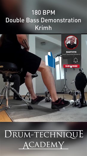 Powerful Double Bass Drumming at 180 BpmAll lesson and coaching slots at the Drum Technique Academy are taken at the moment 🤯BUT you can join our waitlist to get notified as soon as we have open slots for new students available again: https://www.drumtechniqueacademy.net/list#drums #drumset #drumsolo #drumslife #drumslove #drumsticks #drumsdaily #drumstagram #drumtechniqueacademy #drumlesson #drumteacher