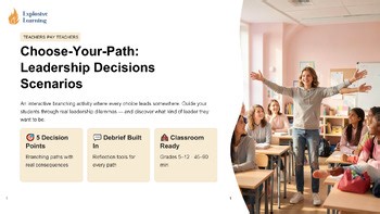 Choose Your Path Leadership Decisions Scenarios