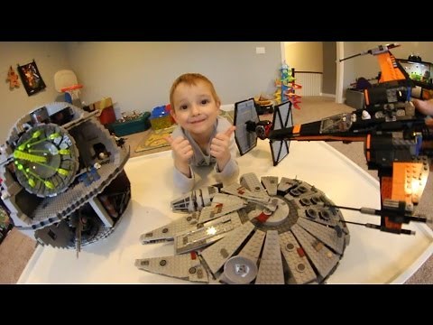 FATHER SON ULTIMATE LEGO BATTLE! / Death Star Attack!