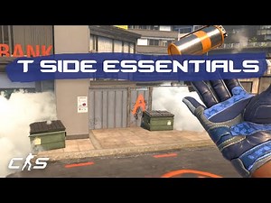 CS2 Overpass - Essential SMOKES for T-SIDE!