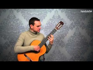 Adelita, by Francisco Tarrega, for classical guitar: full course