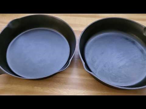 antique cast iron skillets compared