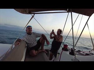 Catamaran Navigation from Trinidad to the Testigos Islands in Venezuela