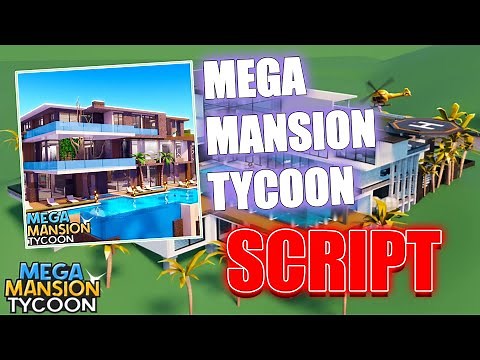 Mega Mansion Tycoon Script / Hack GUI | Auto Build, Auto Collect Cash, Auto Collect Candy *2025*