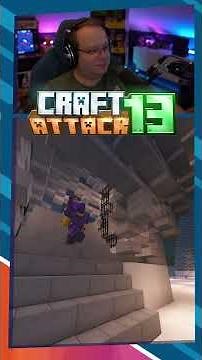Schradin's Eiffel Tower is officially "inaugurated" #CraftAttack13 #CraftAttack #Minecraft