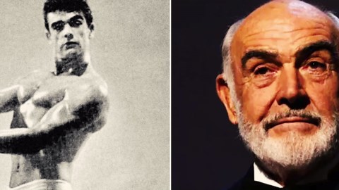 Before James Bond… he was a bodybuilder