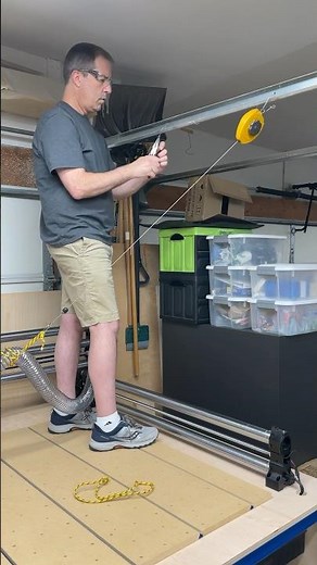 Just working on getting my dust collection hose set up on the Onefinity CNC