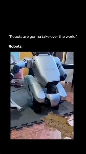 ChatGPT l Prompts l AI Tips on Instagram: "You keep hearing people say robots are getting smarter... but then you see this In the clip, they are tripping, crashing into walls, even pretending to wipe their own butts. Total chaos like a blooper reel for the future of tech Hard to believe these are the same machines people say will take over the world someday DM for Credit/Removal Follow us for more tech updates #AI #technology #techNews, #artificialIntelligence #techupdates Innovation, MachineLea