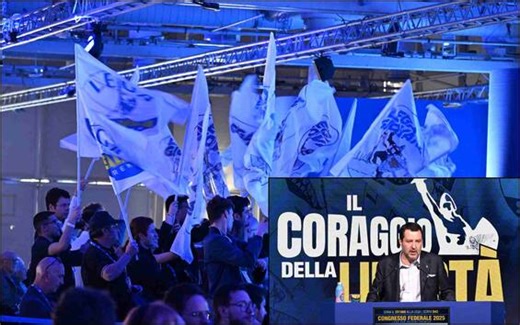 Congresso Lega, Salvini segretario fino al 2029. "Io al Viminale? A disposizione"