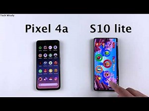 Google Pixel 4a 5G vs SAMSUNg S10 Lite Speed Test & Ram Management