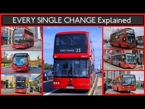 EVERY Bus Change in 2025 EXPLAINED* 31, 67, 99, 138, 153, 196, 225, 269, 330, 337, 474 & More