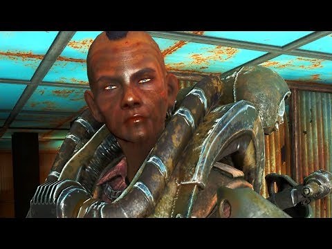 Fallout 4 Automatron DLC - "IVEY" Rust Devil Tesla Cannon T-60 Power Armor Location Boss Fight