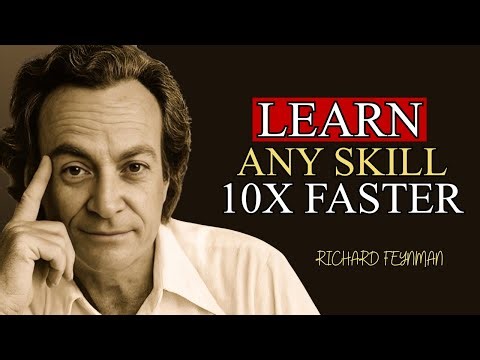 Richard Feynman: How to Learn Any Skill So Fast it Feels Illegal