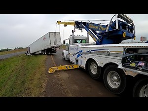 CODE 3 CALL!!! PICKUP VS SEMI!!! A LITTLE OVER THE TOP...