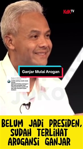 Replying to @CENTRAL ONLINE SHOP Hayo… bagaimana ini jika jadi Presiden? Arogansinya sudah mulai kelihatan 😎 #ganjarpranowo #mahfudmd #prabowo #prabowosubianto #gibranrakabuming #gibran #aniesbaswedan #fyi