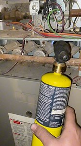 Fixing a furnace by replacing the hot surface igniter. #HandsomeOrHandy #Hvac #HomeRepair | Anthony Reimnitz