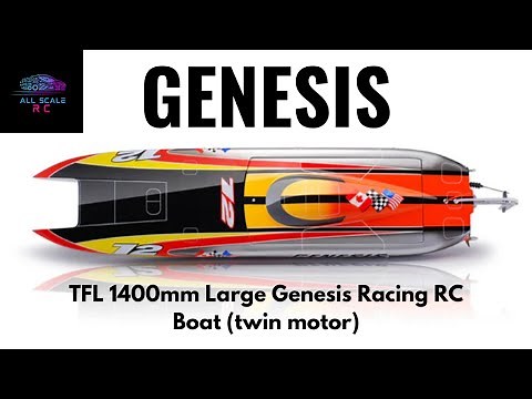 TFL 1400mm Large Genesis Racing RC Boat (twin motor) #proboat #horizon #arrma #traxxas