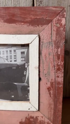 Rustic Vintage Barnwood Picture Frame – Recycled Wood – Cozy Farmhouse Decor 5x7 Inches - Etsy