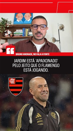 Um mood? Apaixonado! 😍É assim que o treinador português Leonardo Jardim está pelo estilo de jogo do Flamengo. Bruno Andrade traz detalhes dos bastidores do clube rubro-negro. 🔴⚫⚽Saiba TUDO do mercado da bola no Fala a Fonte! De segunda a sexta, às 09h, AO VIVO no YouTube da ESPN Brasil!#FalaFonte #FutebolNaESPN #Flamengo #LeonardoJardim