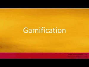 How to pronounce "Gamification".