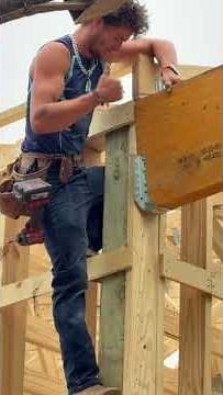 Installing a big header.