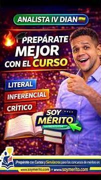🔥 Analista IV DIAN: Prepárate Mejor con el Curso de Soy Mérito 🎓#CNSC #dian #DIAN #concursospublicos