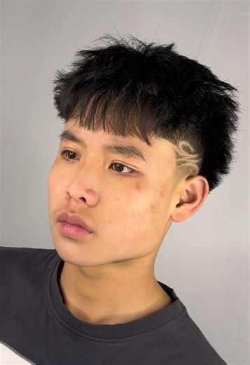 W cut mid taper haircut Greensborough barber tutorial