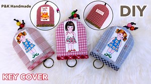 95K views · 111 reactions | Cute Key Cover! How to Make Cute Key Cover | #diy #diyprojects #handmade #sewingideas #sewing #diycrafts #keycover #keychain #diyideas | P&K Handmade | Facebook