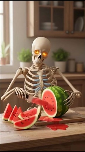 30 Days Eating Watermelon – What Happens To Your Body? 🍉💀 | Health Facts #shorts