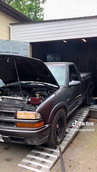 97 Chevy S10 Tune and Dyno! #dynocom #dyno #chevys10 #dynoday #bestjobever