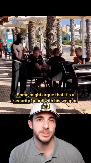 Is this a security guard or construction engineer? 🤔