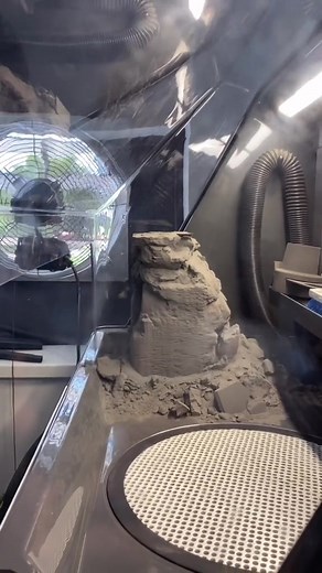 Formlabs Fuse Sift for 3D Printing Part | Excavating Excess Powder