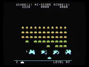 Atari 7800 Space Invaders