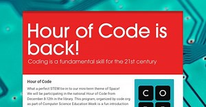Hour of Code is back!
