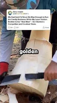 My Dad Said I'd Never Be Man Enough to Run the Family Business While My Loser Golden Brother is..