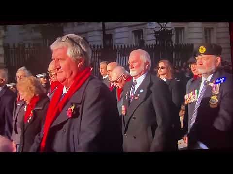 Cenotaph, London, March Past Parade Sunday 9 November 2025 We will remember them.