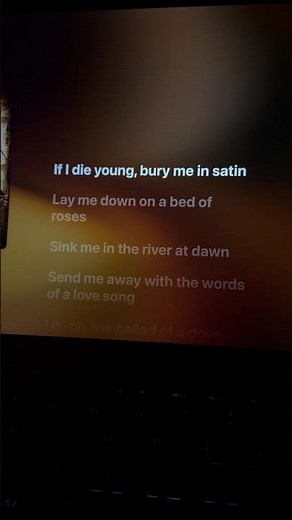 The Band Perry - If I Die Young #applemusic #music #lyrics