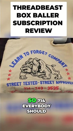 Unboxing a Wild Threadbeast Box Baller Item #shorts