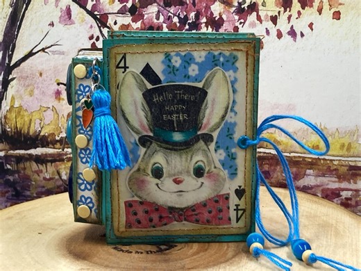 Small Junk Journal Size 3.75” X 3.25 Easter/spring - Etsy