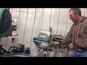 1948 Evinrude Zephyr 4 cylinder 5.4 hp outboard