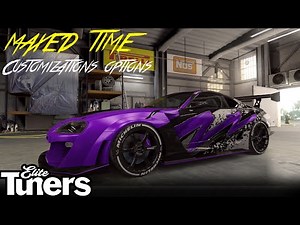 CSR Racing 2 | Elite Tuners Toyota Supra MK4 Customizations & Maxed Time