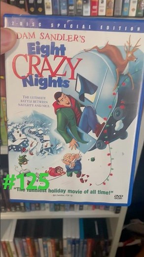 Eight Crazy Nights (2002) - My DVD Library #dvd #adamsandler #columbiapictures