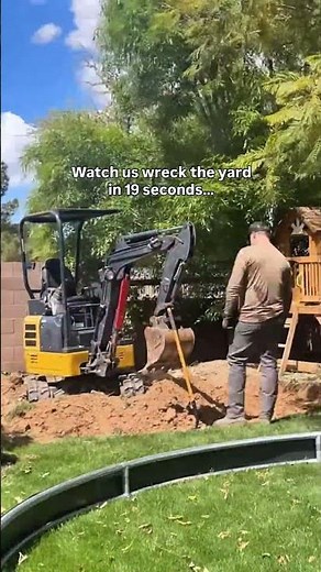 In-ground trampoline install is faster and easier than you think👀👏🏼