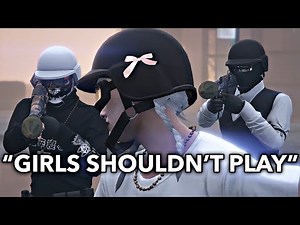 TRYHARDS Regret Jumping A Girl GTA 5 Online 🎀