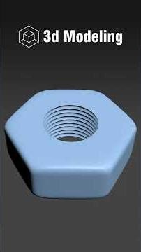 Make a Perfect 3D Screw Like a Pro! ⚙️🔩