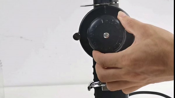 Electric Coffee Grinder, Ghost Teeth Burr Grinder, American Cafe Coffee Miller, 200W, Black