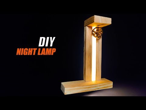 How to Make a Decorative Night Lamp with a Floating Switch Concept